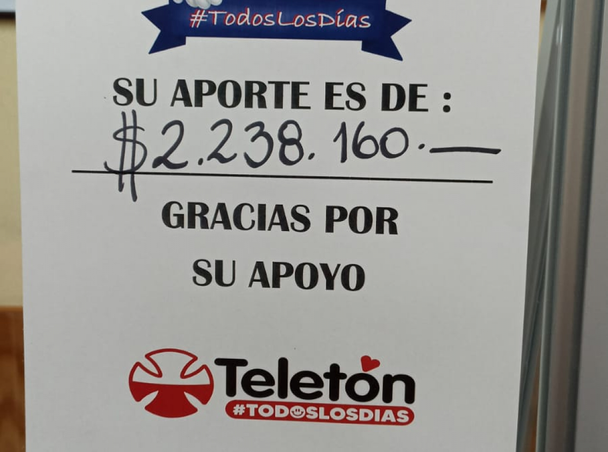 APORTE TELETÓN 2022