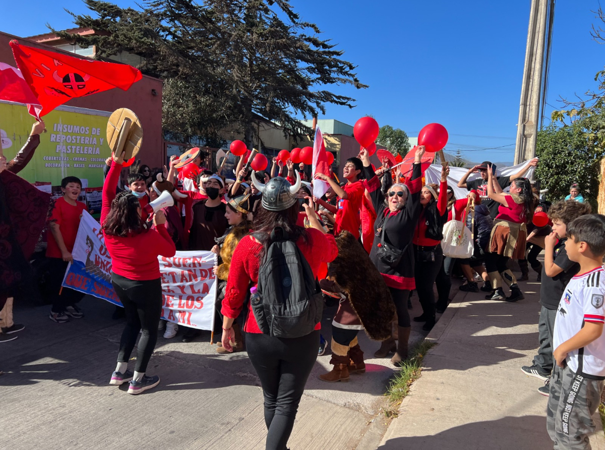 PASACALLE ANIVERSARIO N°28 COLEGIO SAN MANUEL LA SERENA