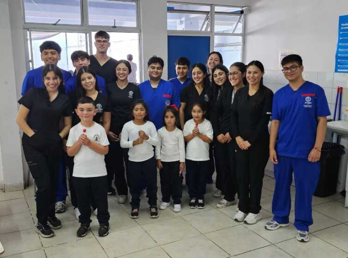 UNIVERSIDAD DE LA SERENA REALIZA CHEQUEO PREVENTIVO A ESTUDIANTES DE 1° BÁSICO