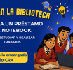 YA PUEDES SOLICITAR NOTEBOOKS EN BIBLIO-CRA PARA TUS HORAS DE ESTUDIO