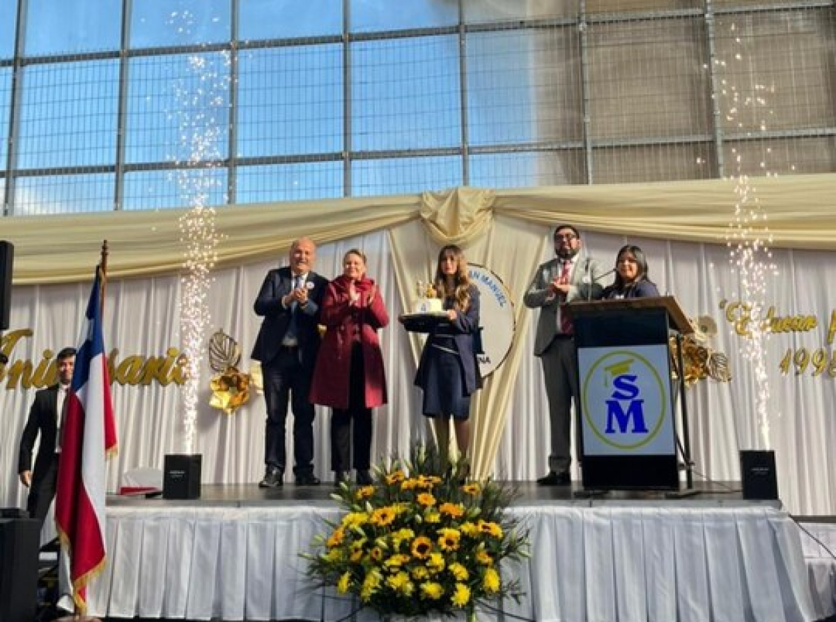 ACTO ANIVERSARIO N°30 COLEGIO SAN MANUEL LA SERENA