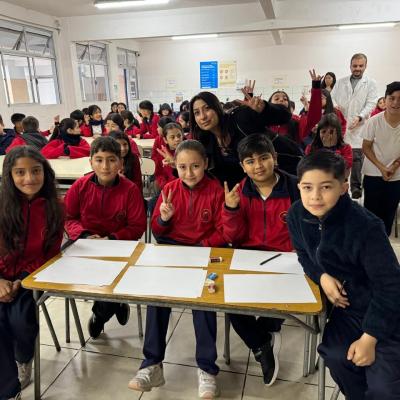 Representantes 4a Y Su Profesora Valeria Lobos